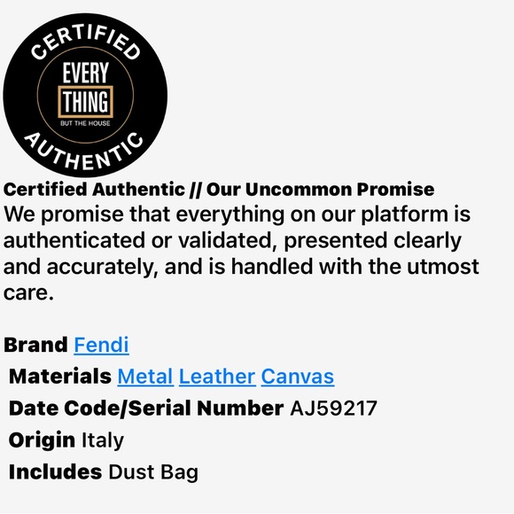 Fendi Etniko De Jour Metallic Copper Pebbled Letter Purse 101 - Picture 10 of 12